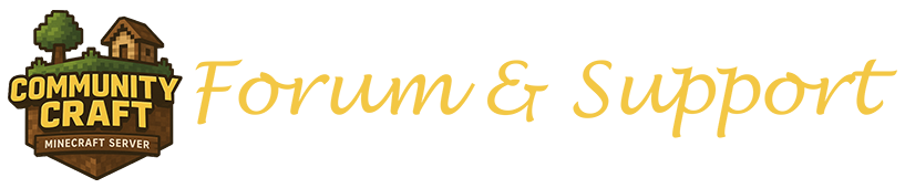 CommunityCraft Support